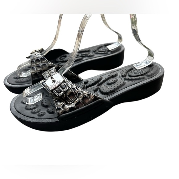 Dr. Scholl’s Women’s Animal Print Sandals Comfort Foam Foot Bed Classy Size 10 - Picture 1 of 10